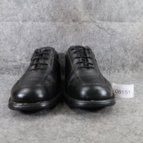 Johnston & Murphy Shoes Men 10 Oxford Leather Shuler Athletic Black Comfort Work main image 13